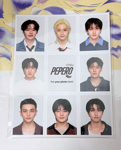 SKZ PEPERO聯名證件照