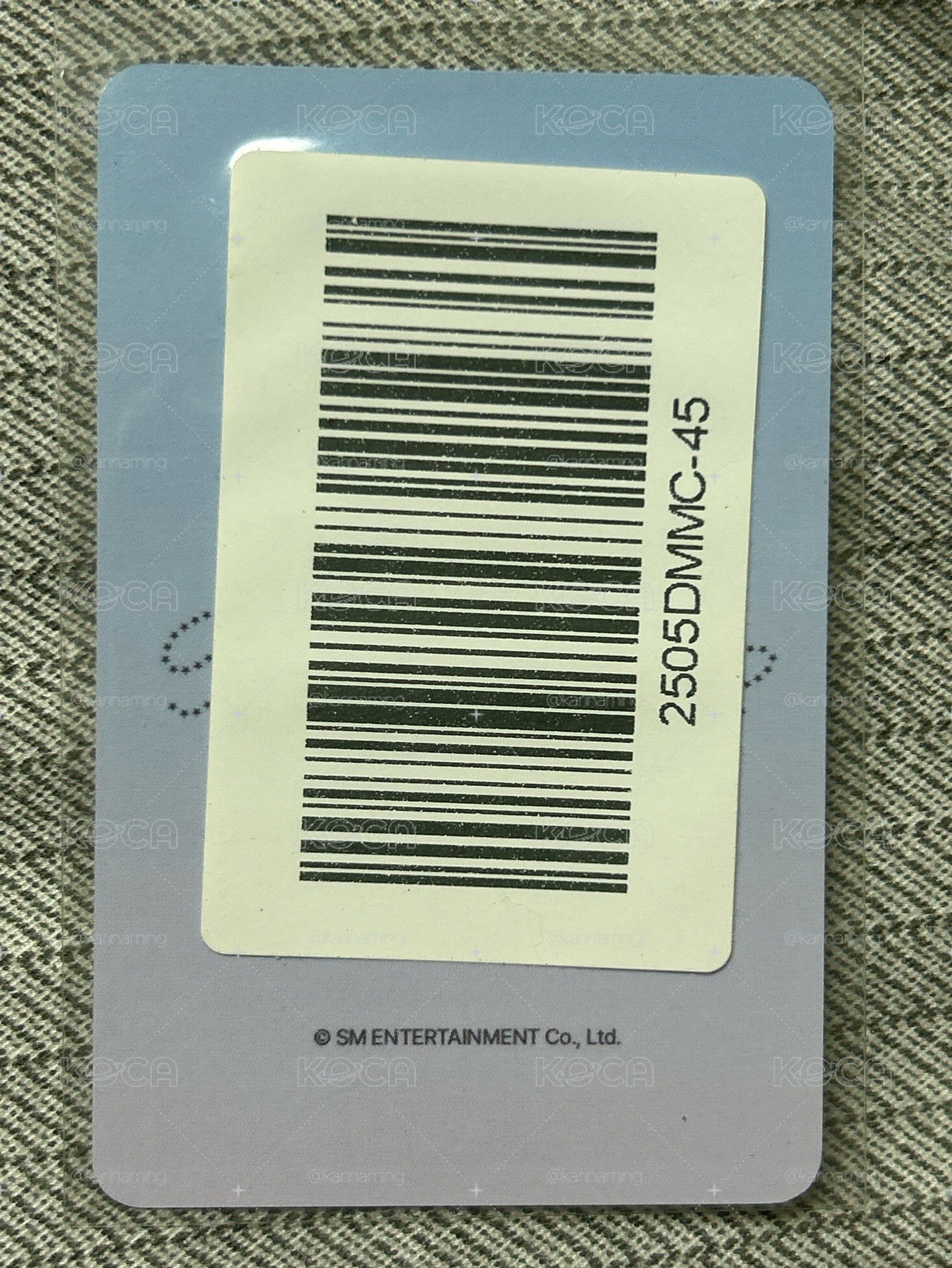 單一 dmm 簽售卡 (原膜）