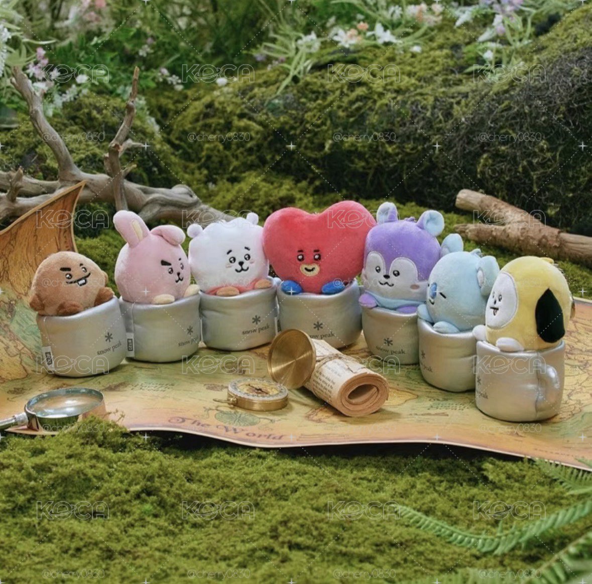 BT21 x Snowpeak 吊娃 