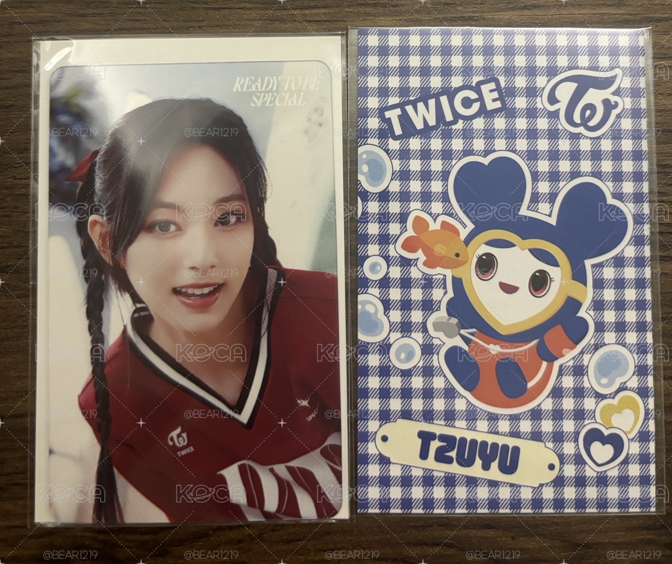 子瑜💙RTB SPECIAL 線下一番賞 參加賞透卡（含票根）