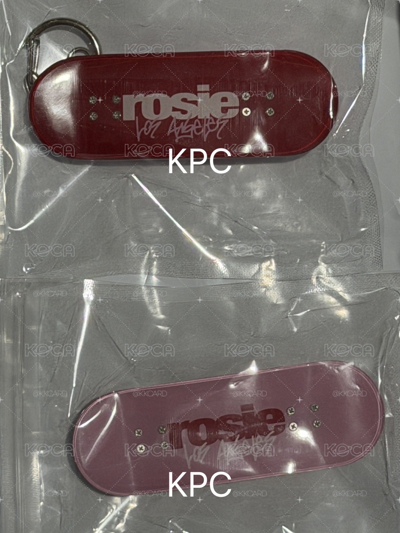BLACKPINK ROSÉ 洛杉磯限定 小滑板吊飾鑰匙圈