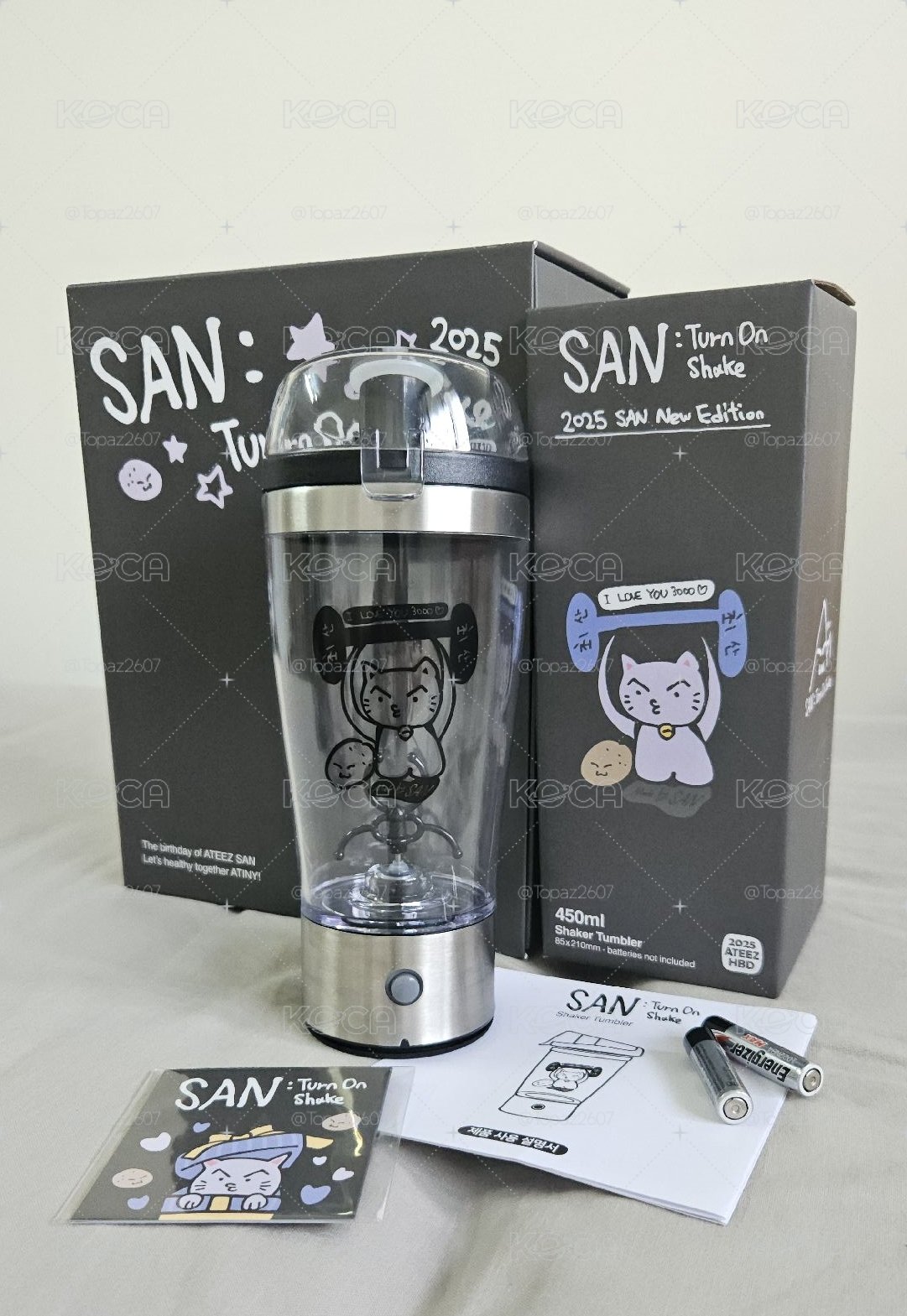 2025 崔傘生日MD 拆售 攪拌杯 造型盒 無卡