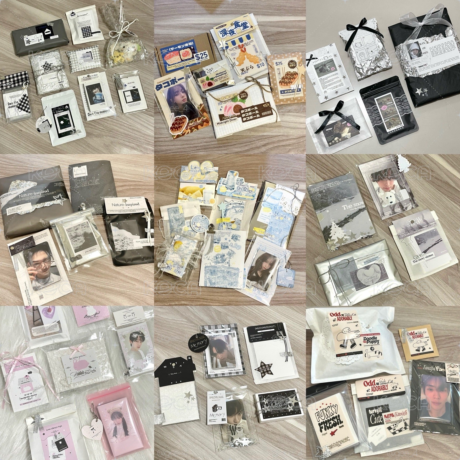購買須知、包裝案例  ₊˚ ⋅