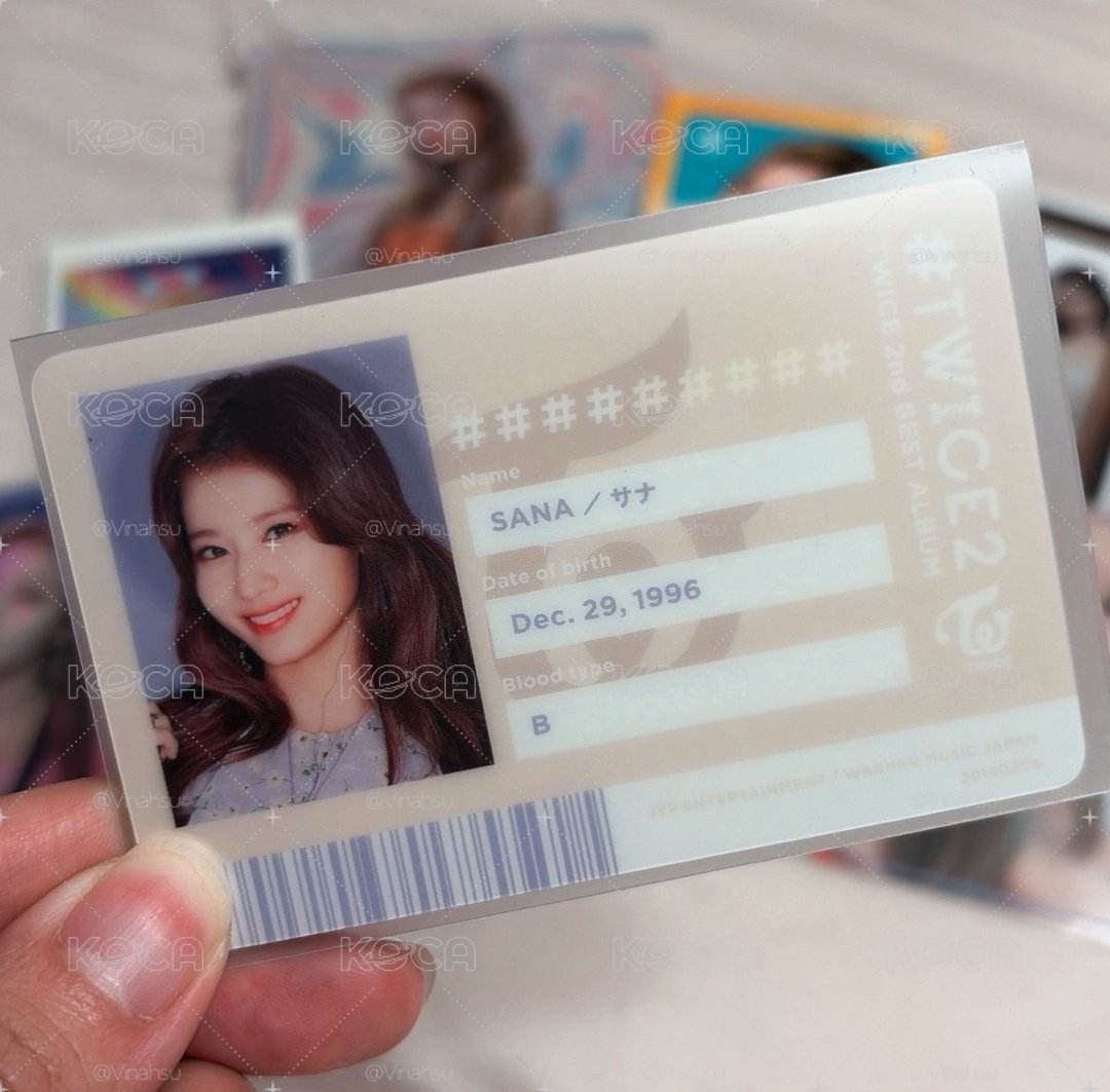 TWICE｜SANA小卡盤