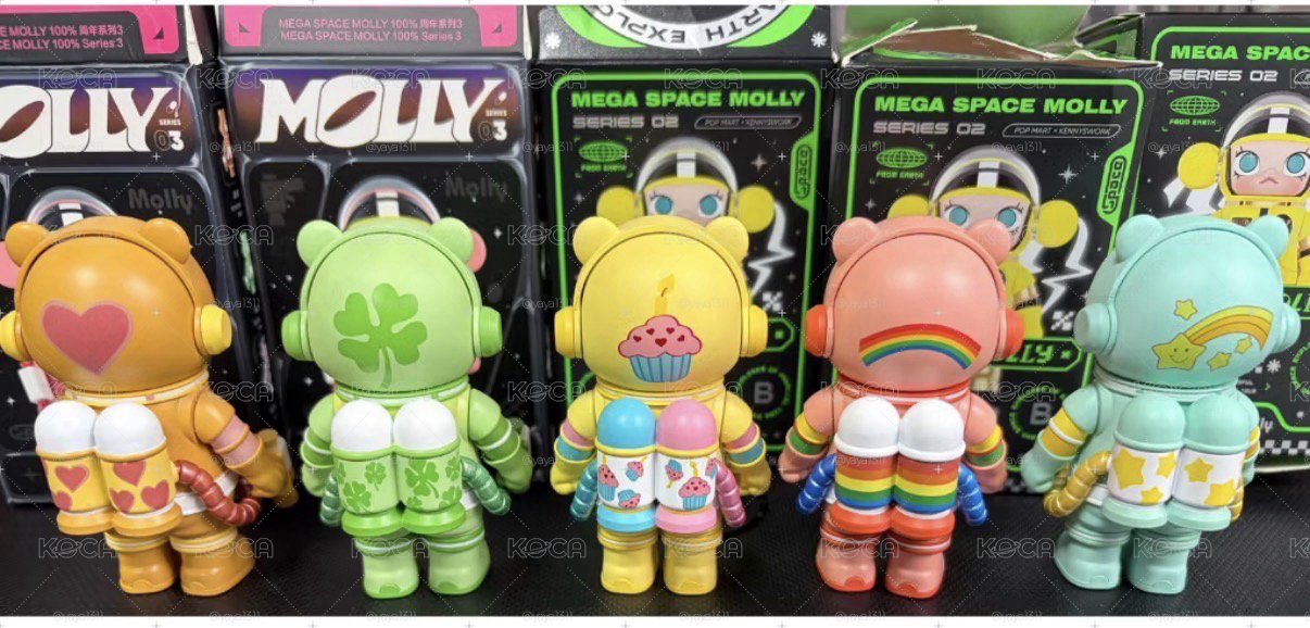 care bears  Molly  泡泡瑪特 5隻