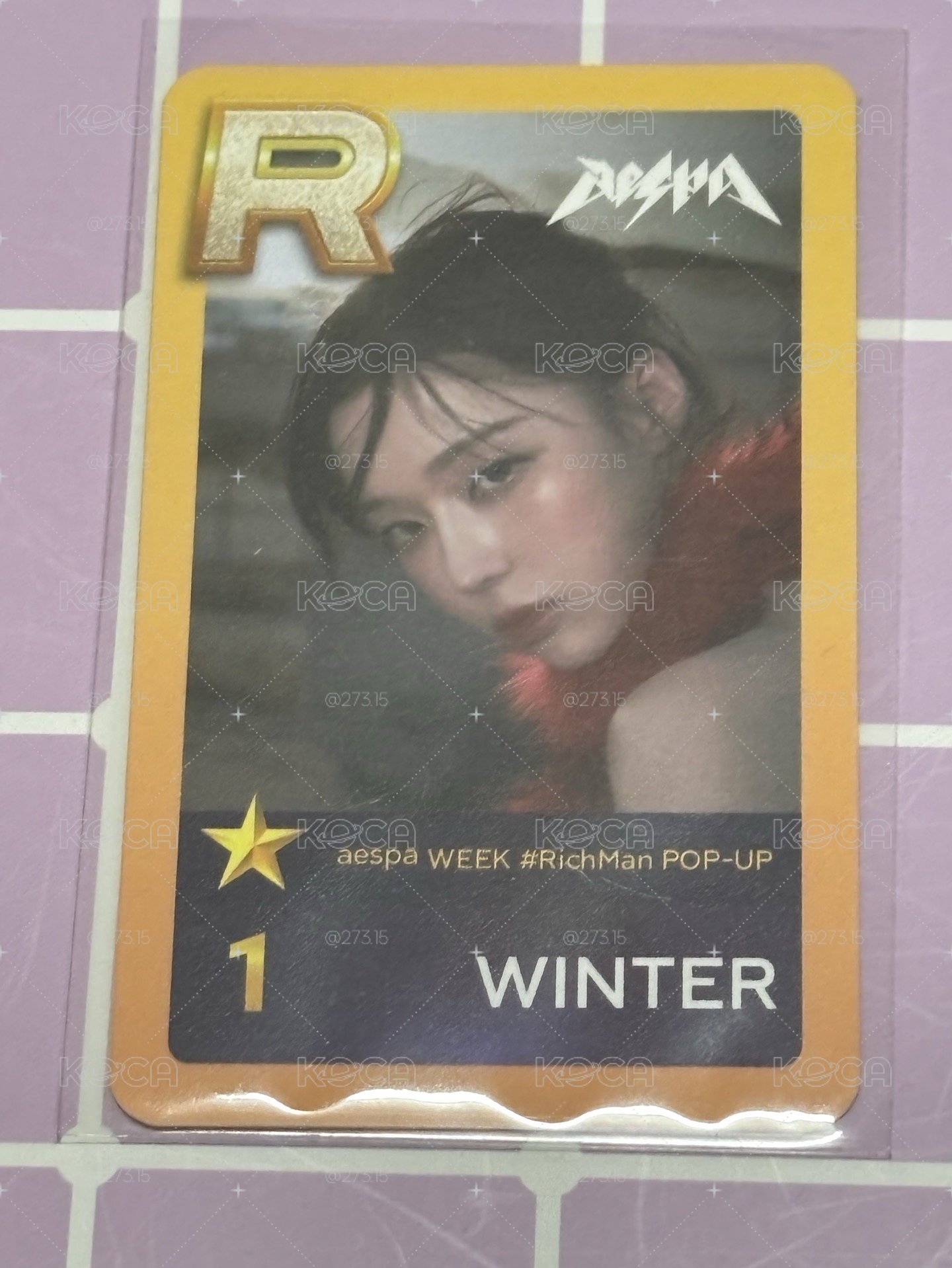 Rich Man 任務卡 日本快閃 冬