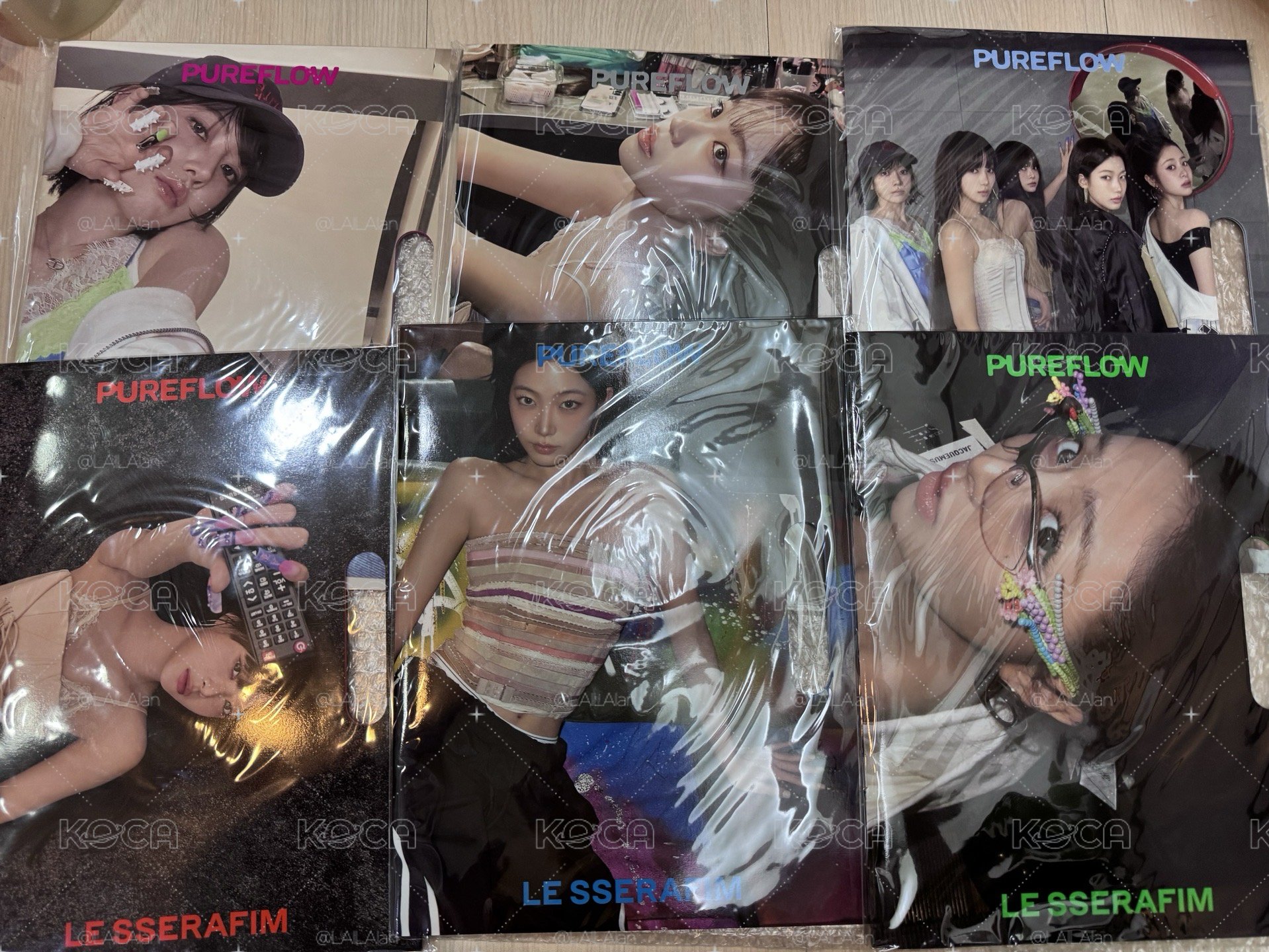 現貨 LE SSERAFIM PUREFLOW單封一套
