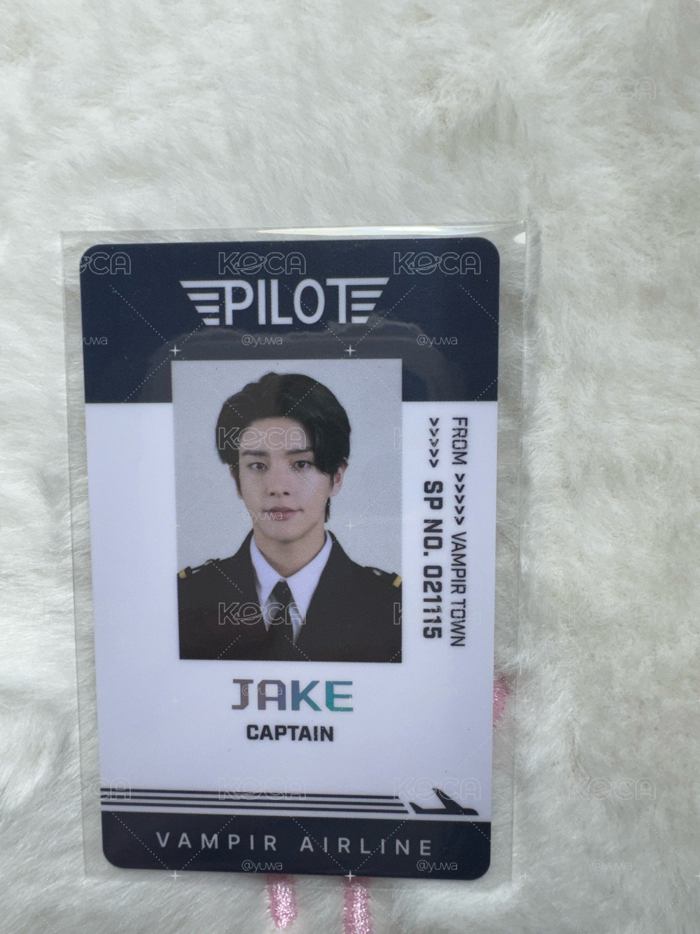 JAKE ENHYPEN WORLD 機長SP卡（已掃）