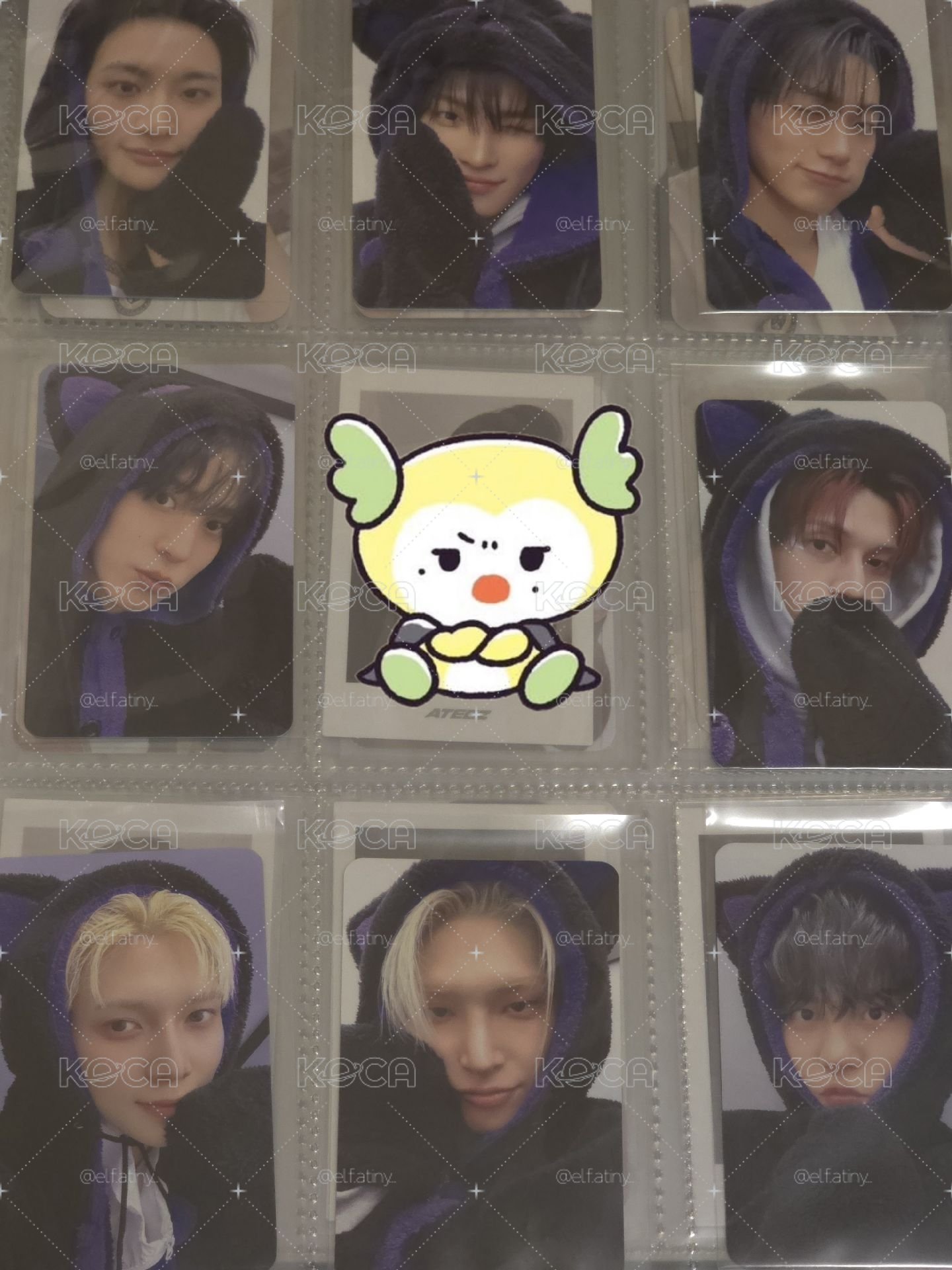 ATEEZ 簽售特典MS3.0黑貓卡
