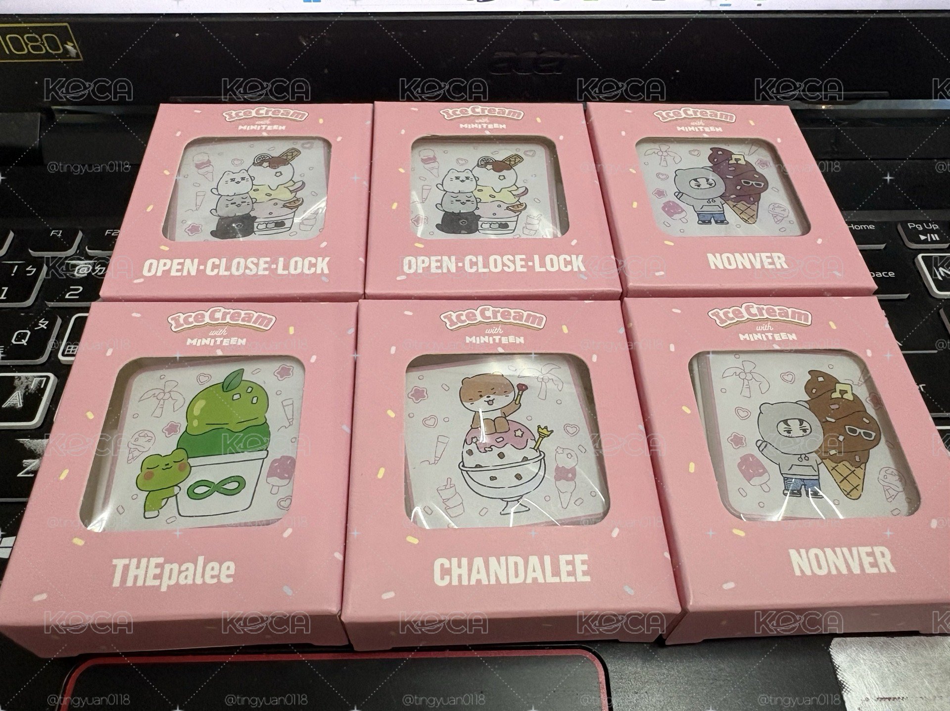 現貨miniteen 香港🇭🇰快閃店限定-燈箱