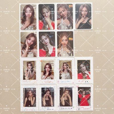 盤出 TWICE 子瑜 solo 全通路特典卡 黑膠卡 幸運卡 aboutzu