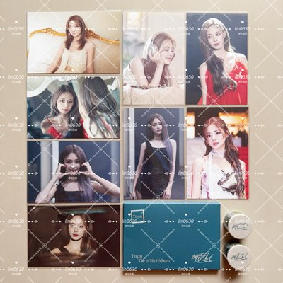 盤出 TWICE 子瑜 solo 全通路特典卡 黑膠卡 幸運卡 aboutzu
