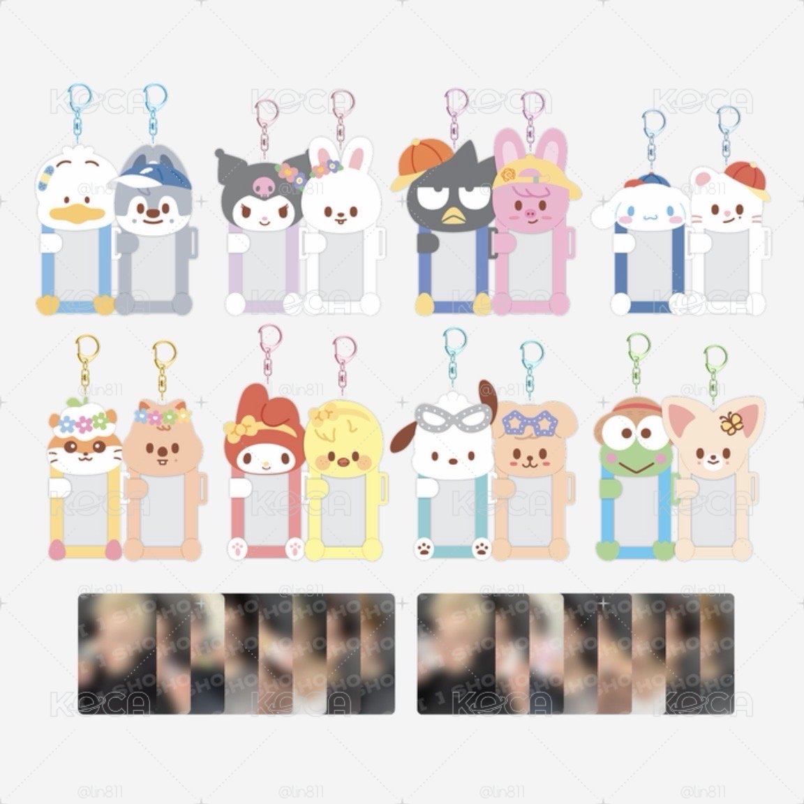 Skzoo x sanrio 牽手卡套組（含卡）