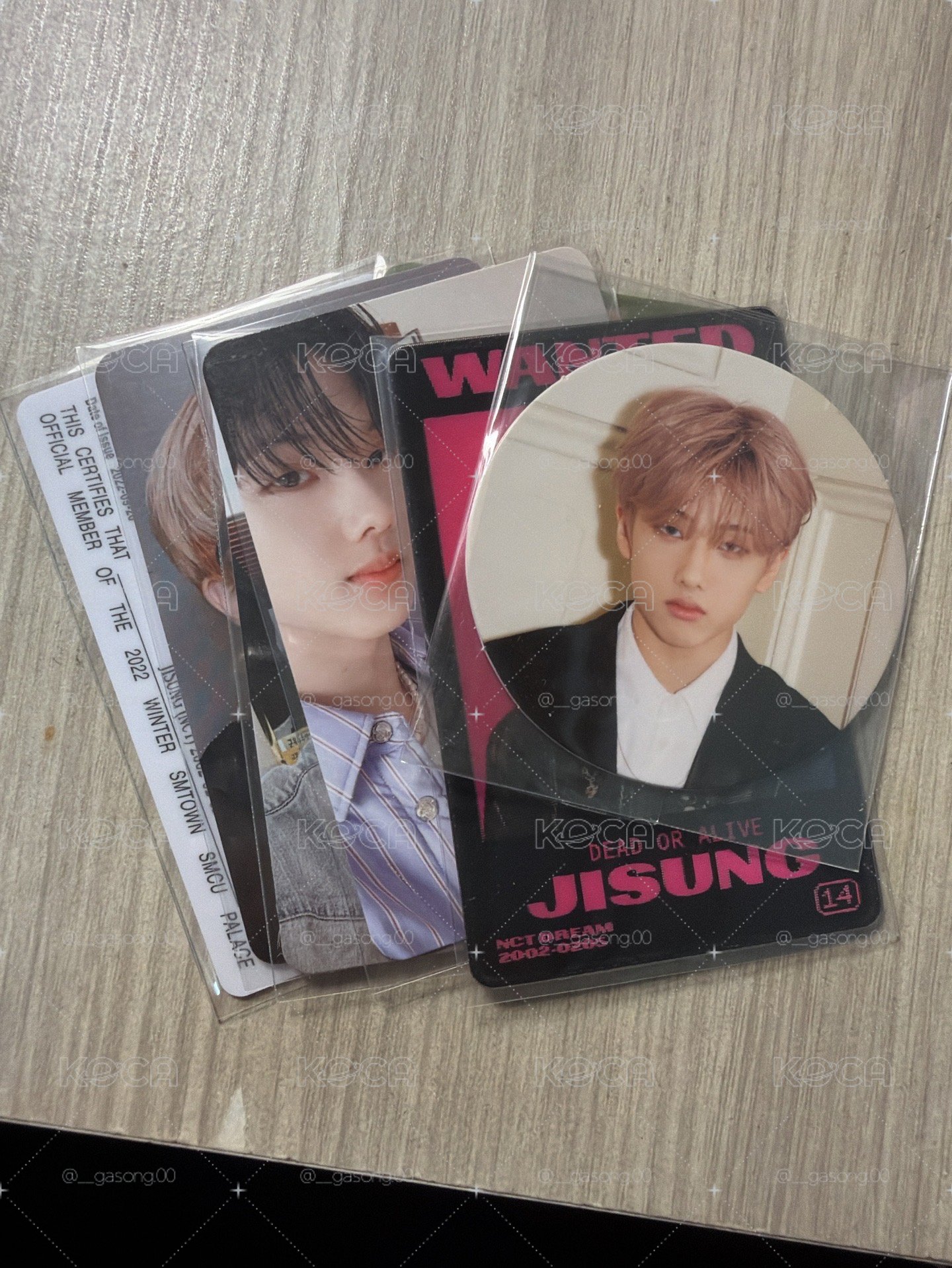 NCT 朴志晟 小卡