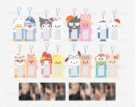 SKZOO X 三麗鷗聯名卡套組2入
