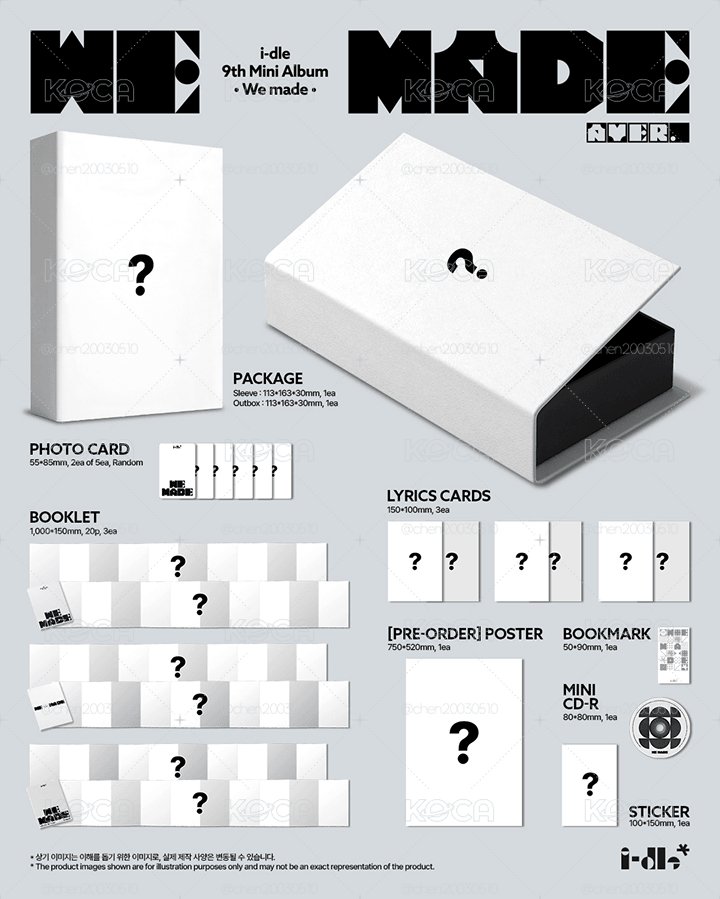 i-dle 9th Mini Album [We made]