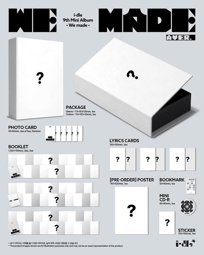 i-dle 9th Mini Album [We made]