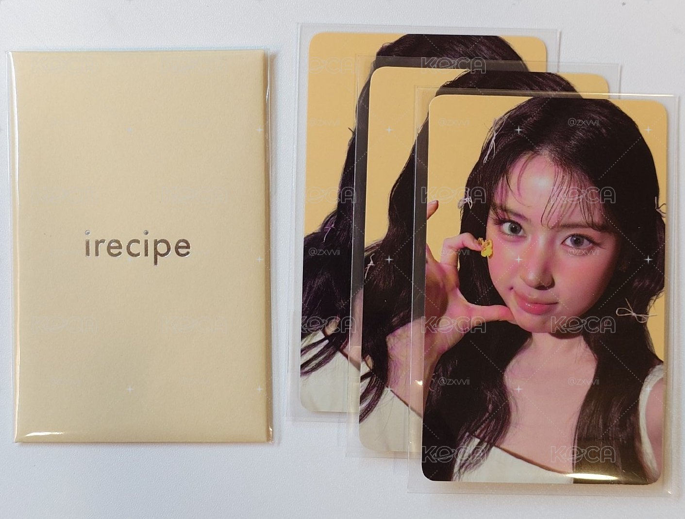 irecipe 지우代言卡一套 未拆封