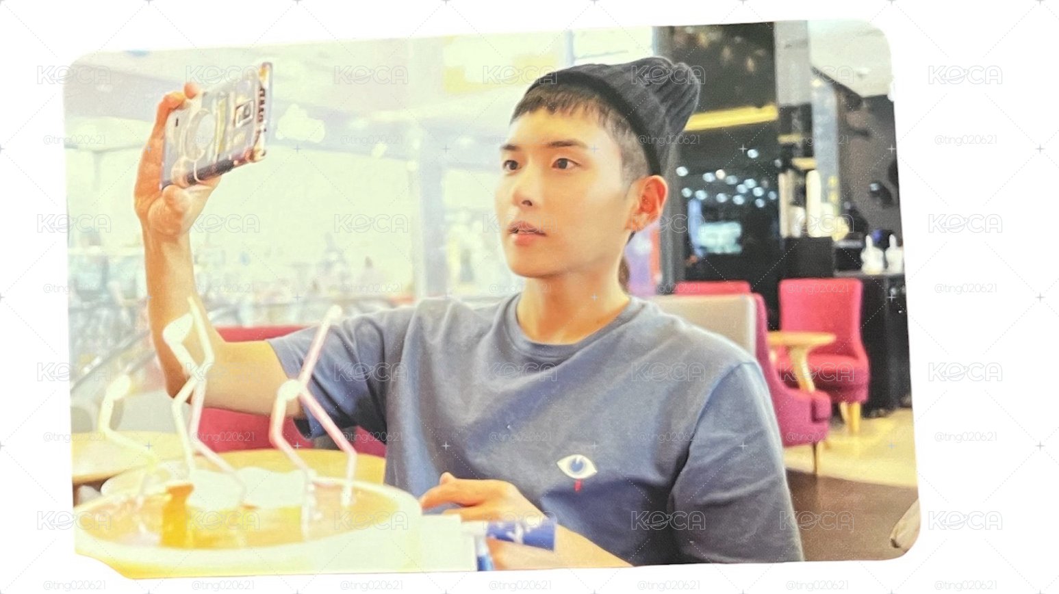 SJ 厲旭 迷二 DRUNK ver. 專輯卡 Ryeowook Super junior
