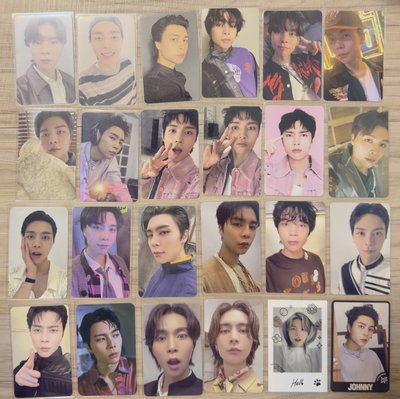 (出清）售 NCT 127 Johnny 徐煐淏 歷年小卡 專卡 特典卡 隨機卡 NCT ZONE