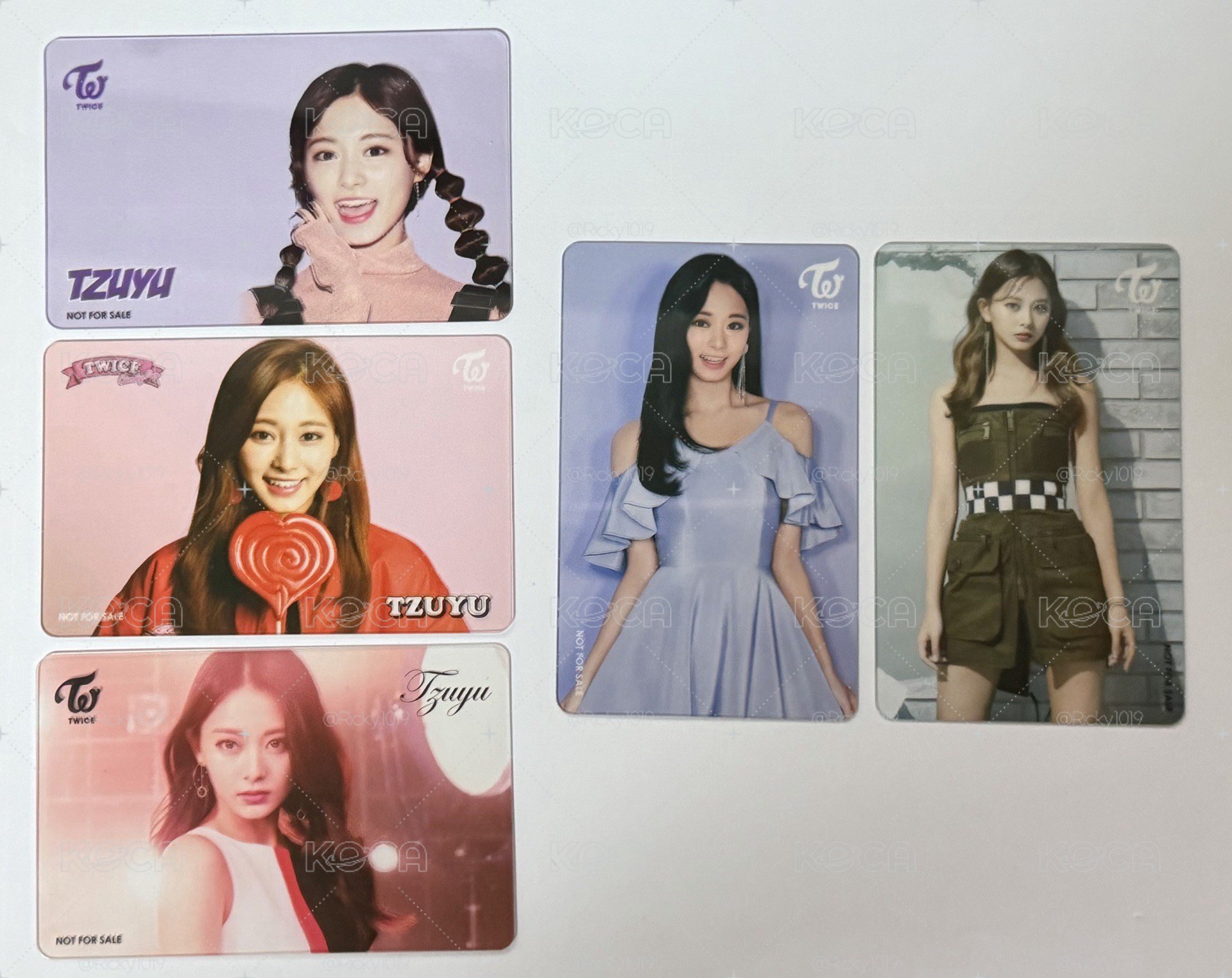 TWICE 日專 抽選透卡 子瑜