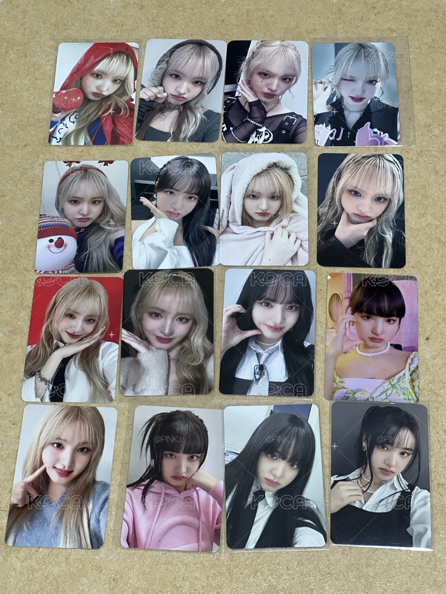 LIZ 混時期小盤 16張