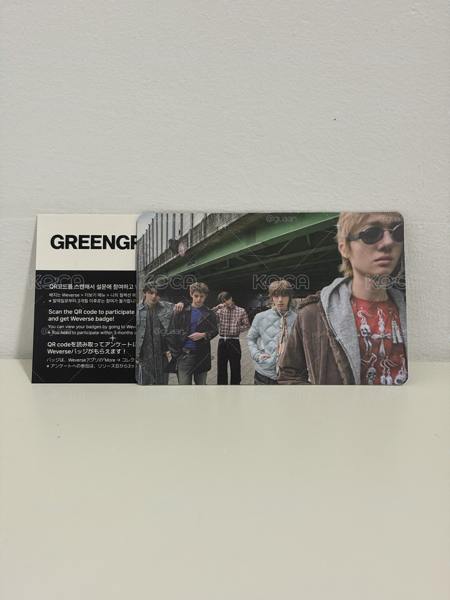 CORTIS-GREENGREEN(迷你二輯 專輯 BRIDGE ver.）CORTIS冰箱貼