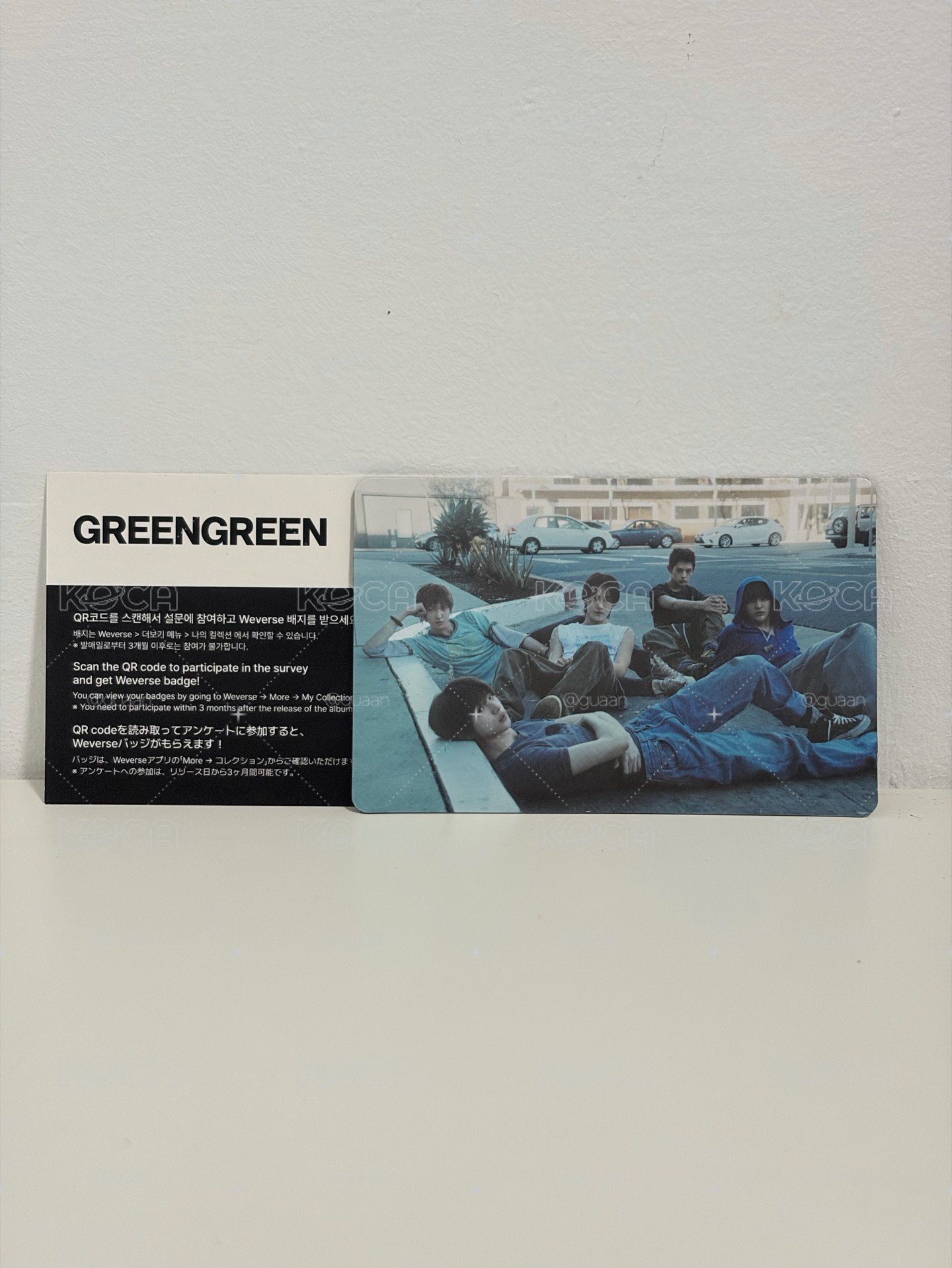 CORTIS-GREENGREEN(迷你二輯 專輯 STREET ver.）CORTIS冰箱貼