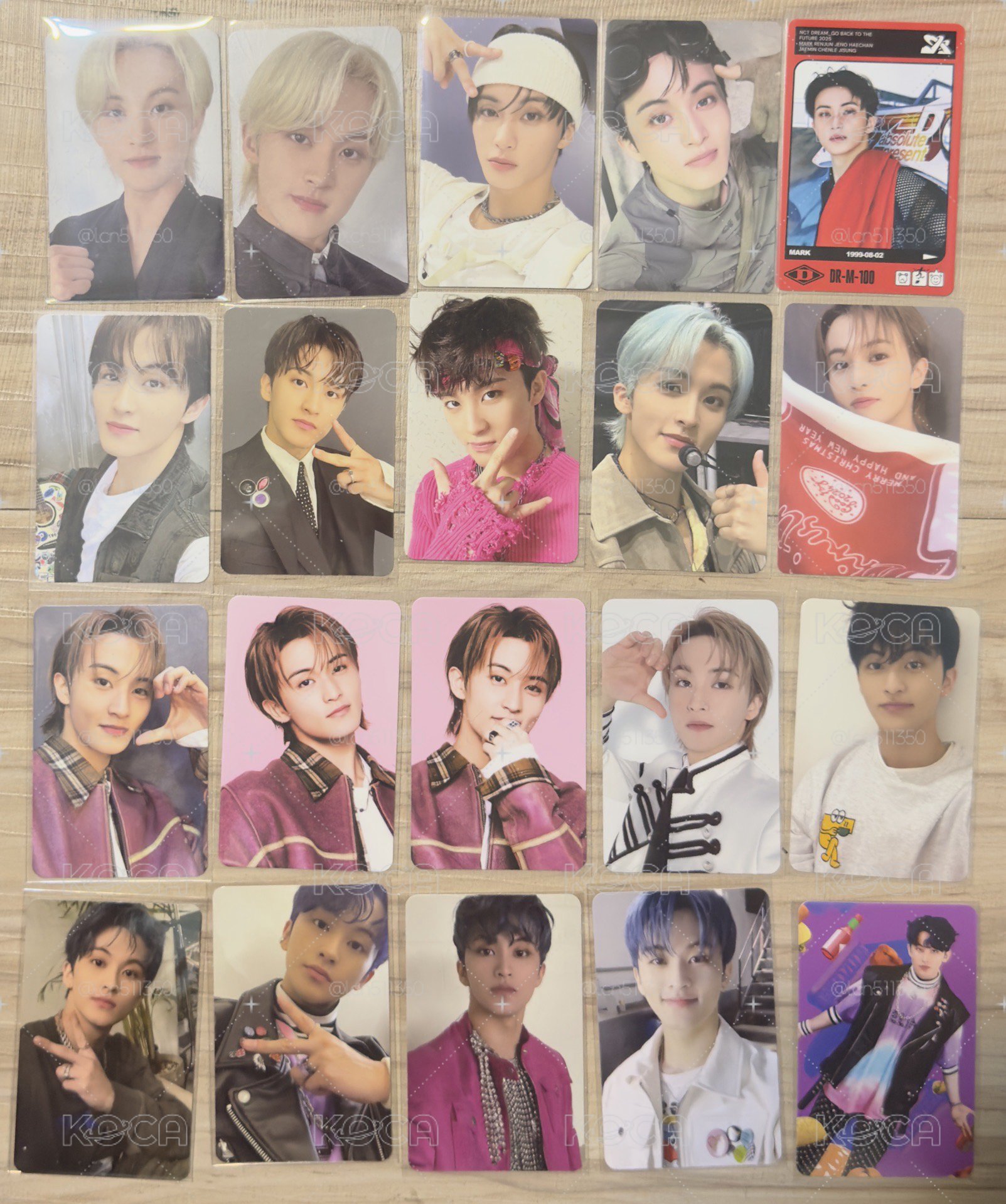 出清 MARK 李馬克 歷年小卡 專卡 特典卡 隨機卡 NCT ZONE