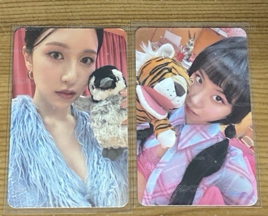 TWICE 全成員小卡區