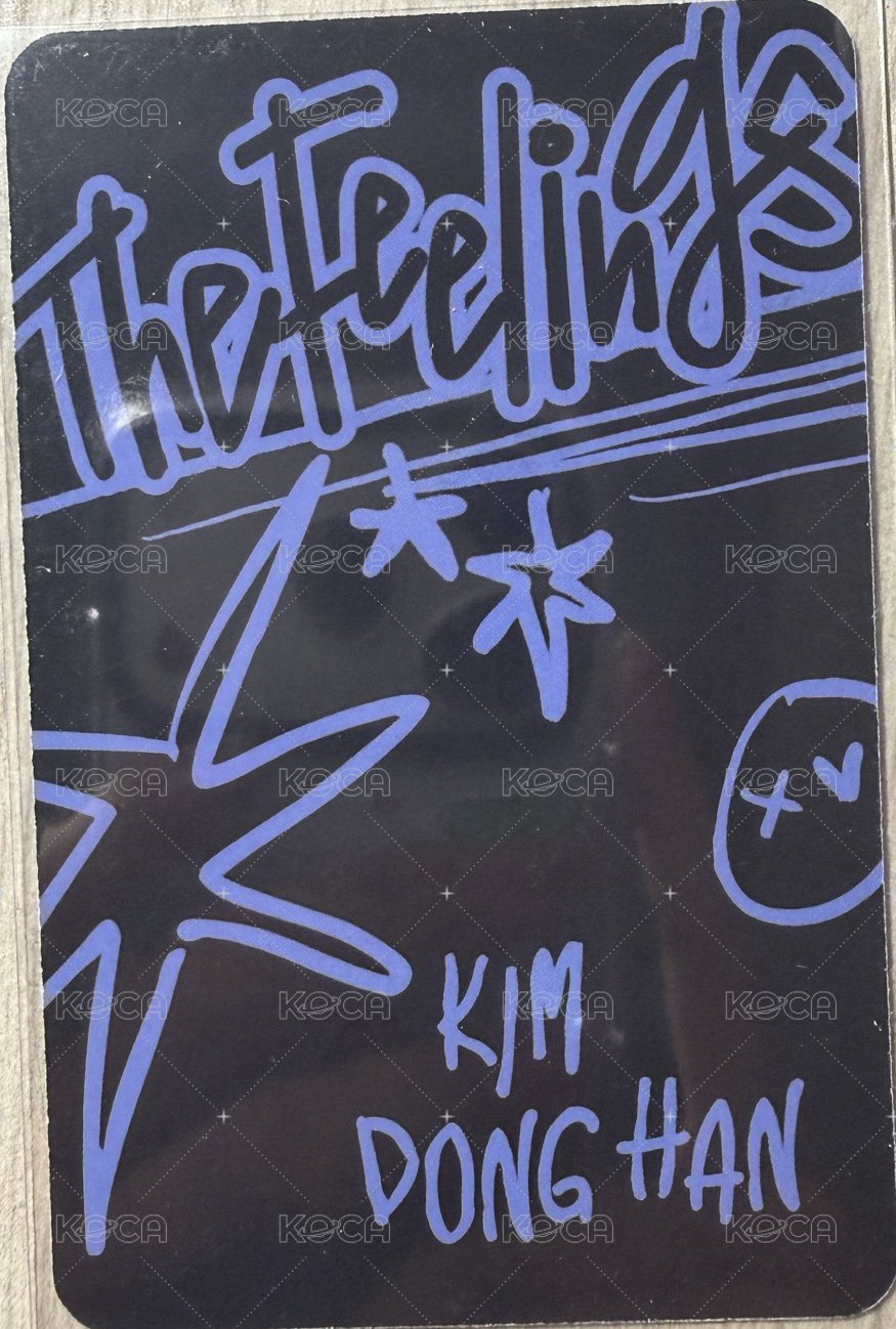 迷你七輯 專輯卡  背面