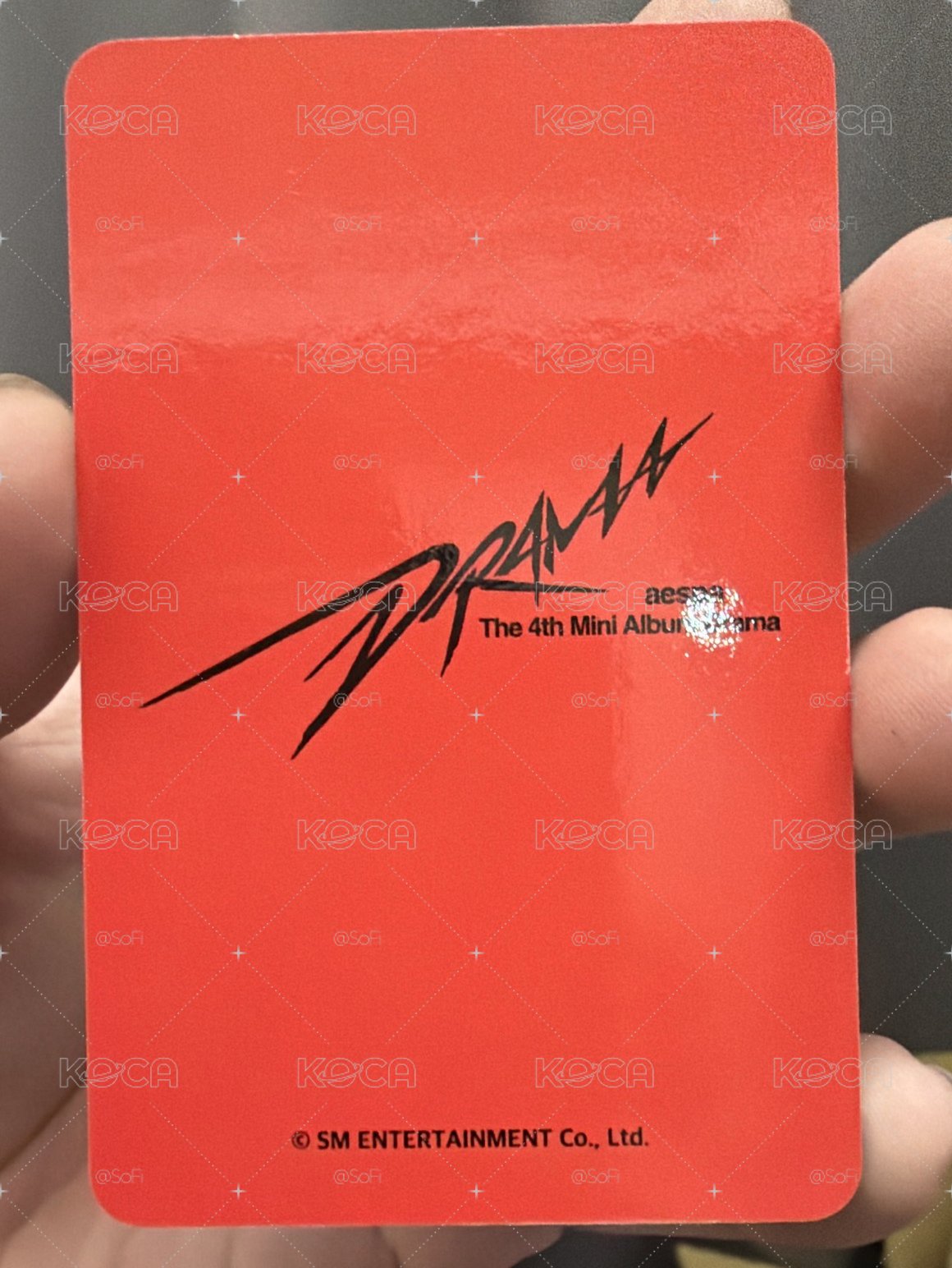 Drama KMStore 簽售卡 簽售吉