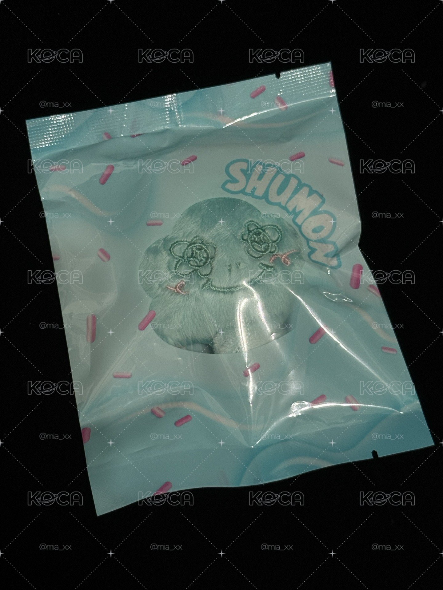 SHUMON 吊娃 台灣限定 藍色小灰塵