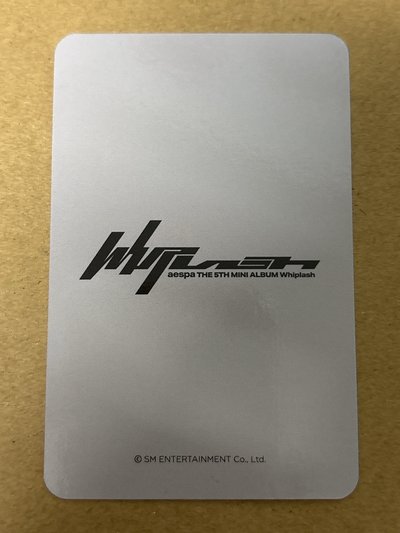 Whiplash k4 簽售卡 簽售柚