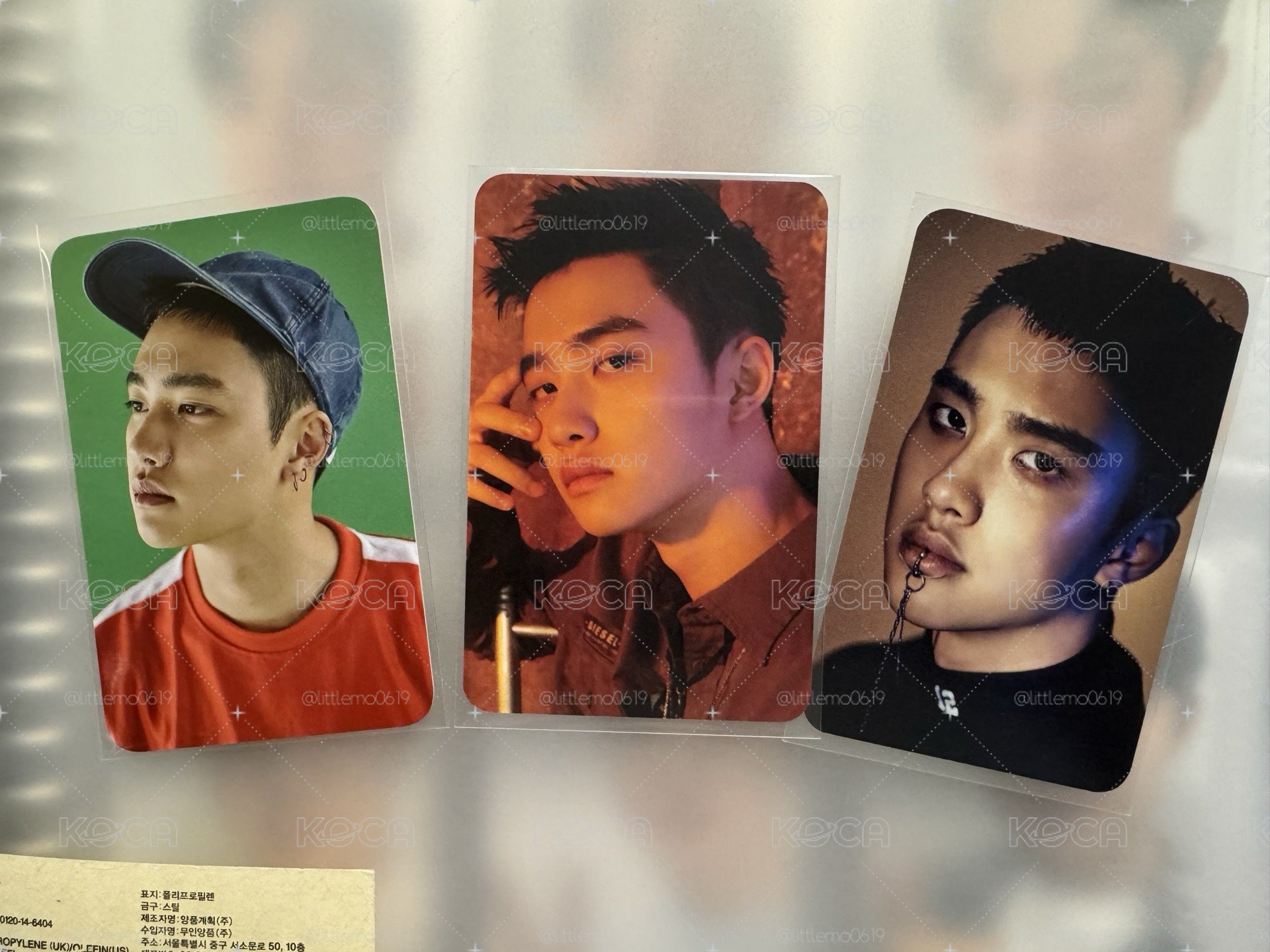EXO 10週年鐵盒卡嘟嘟D.O.