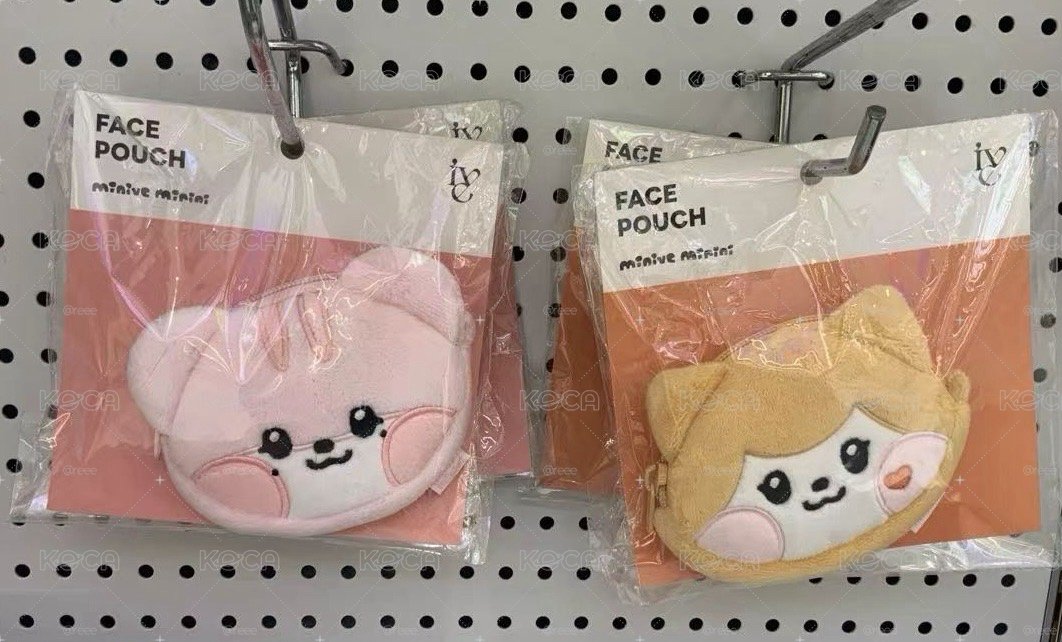(非現） face pouch 栗/瑞