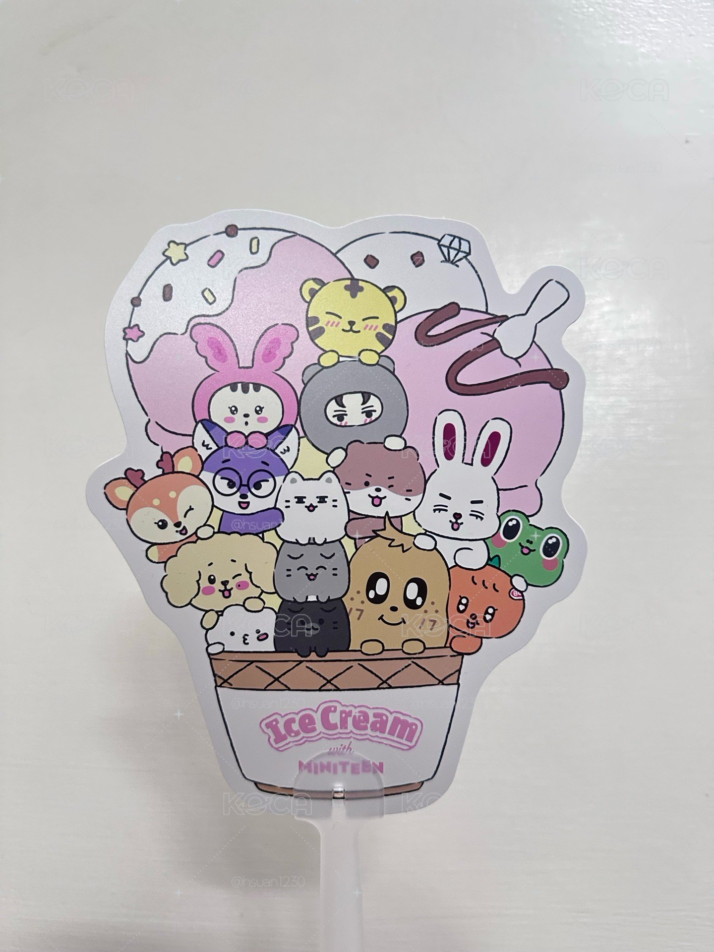 *現貨*Miniteen冰淇淋扇子