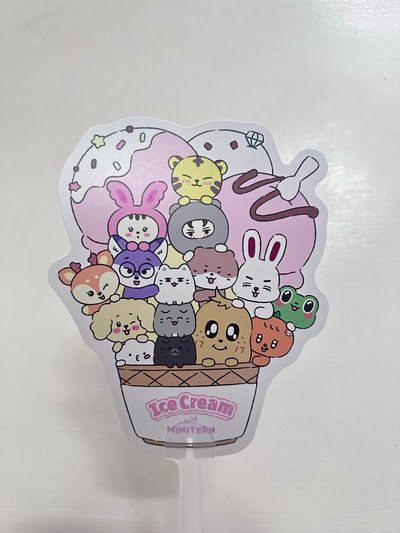 *現貨*Miniteen冰淇淋扇子