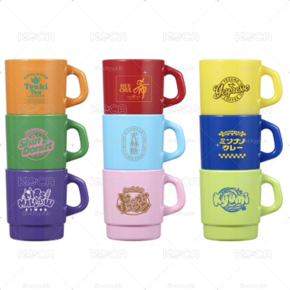 Super Junior 日本SJ MARKET 諧音疊疊杯
