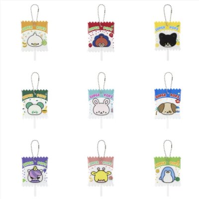Super Junior 日本 SJ MARKET 動物棒棒糖吊飾
