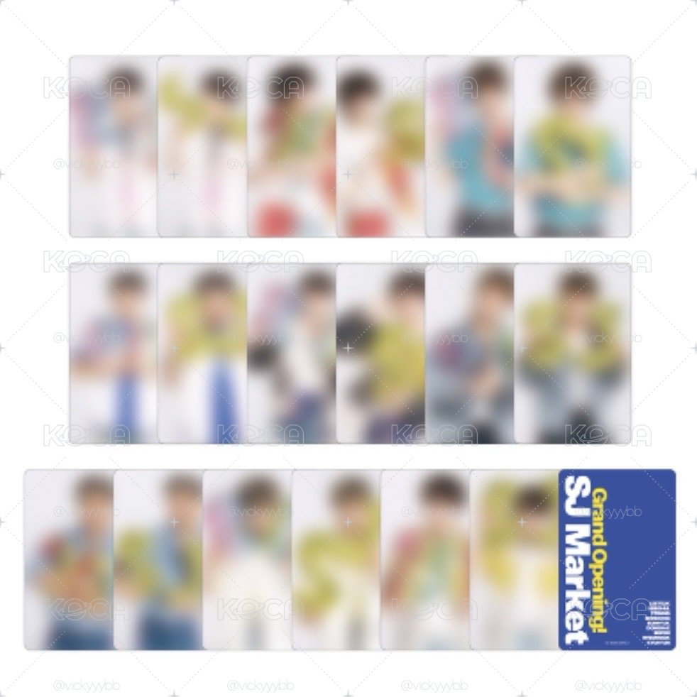 Super Junior 日本 SJ MARKET SJ20 不隨機小卡
