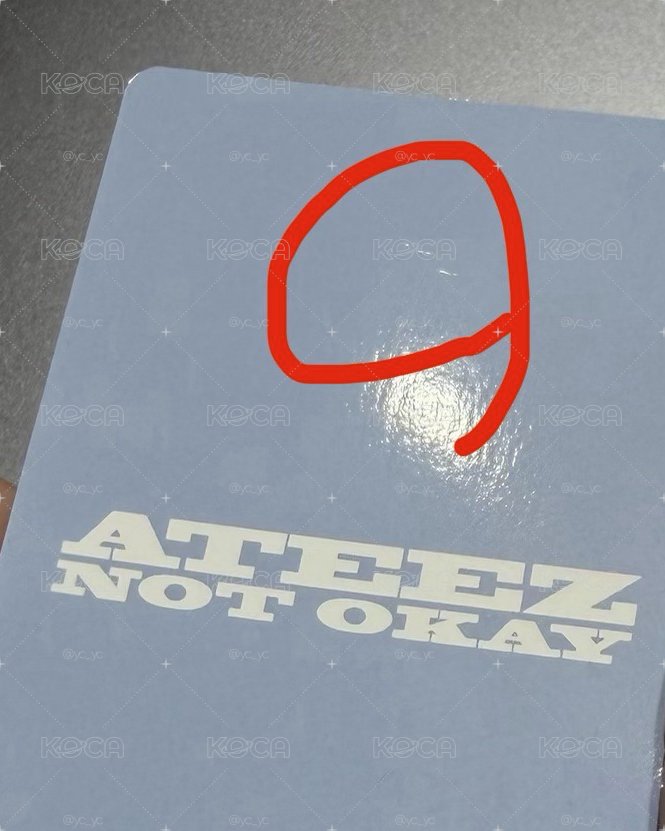 Not Okay 塔店特典卡-捏捏尚 