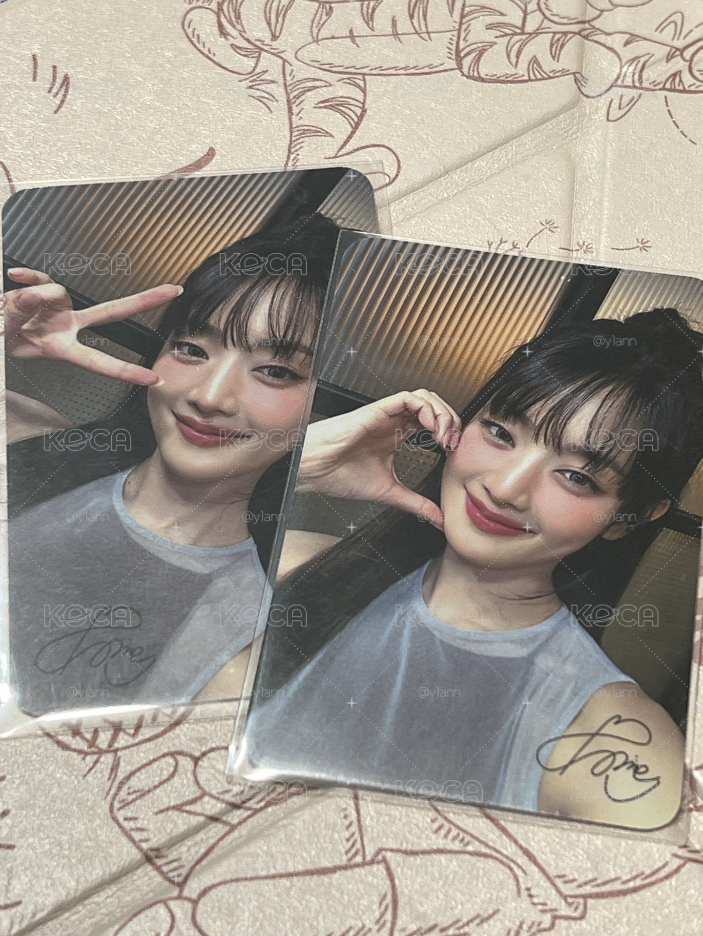 Minnie 3ce代言卡