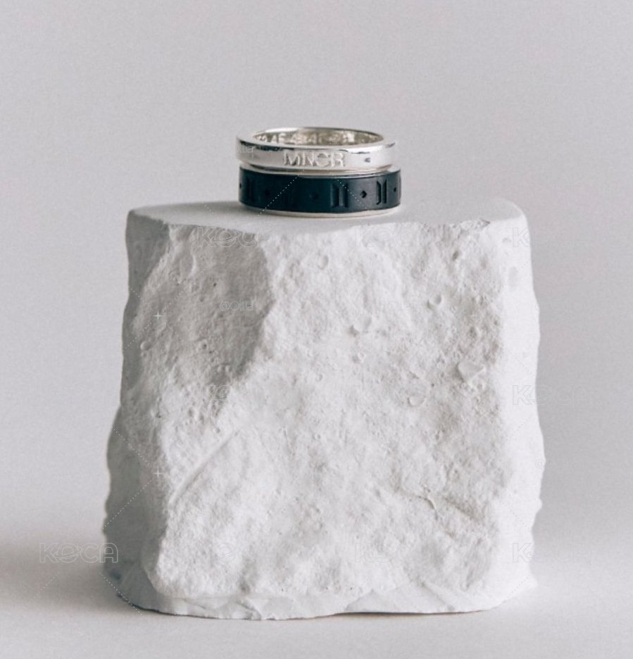 BTS MONOCHROME RING BLACK. KR14