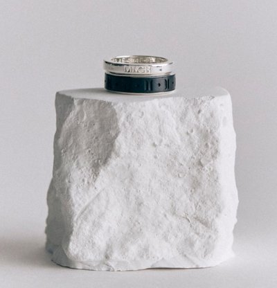 BTS MONOCHROME RING BLACK. KR14