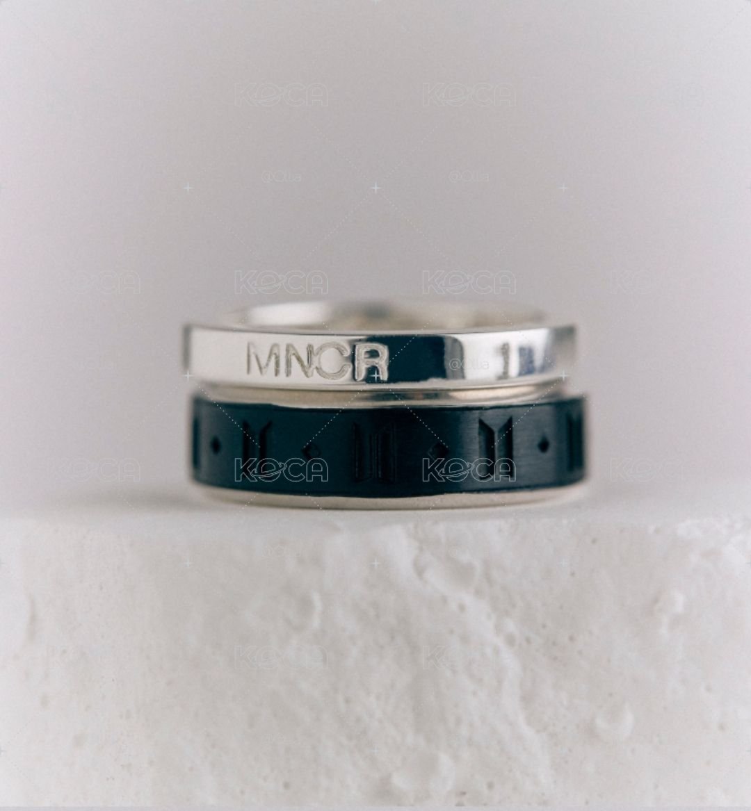 BTS MONOCHROME RING BLACK. KR14