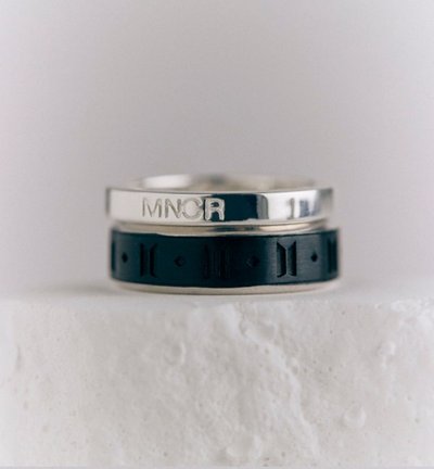BTS MONOCHROME RING BLACK. KR14