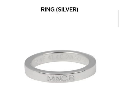 BTS MONOCHROME RING Silver KR14