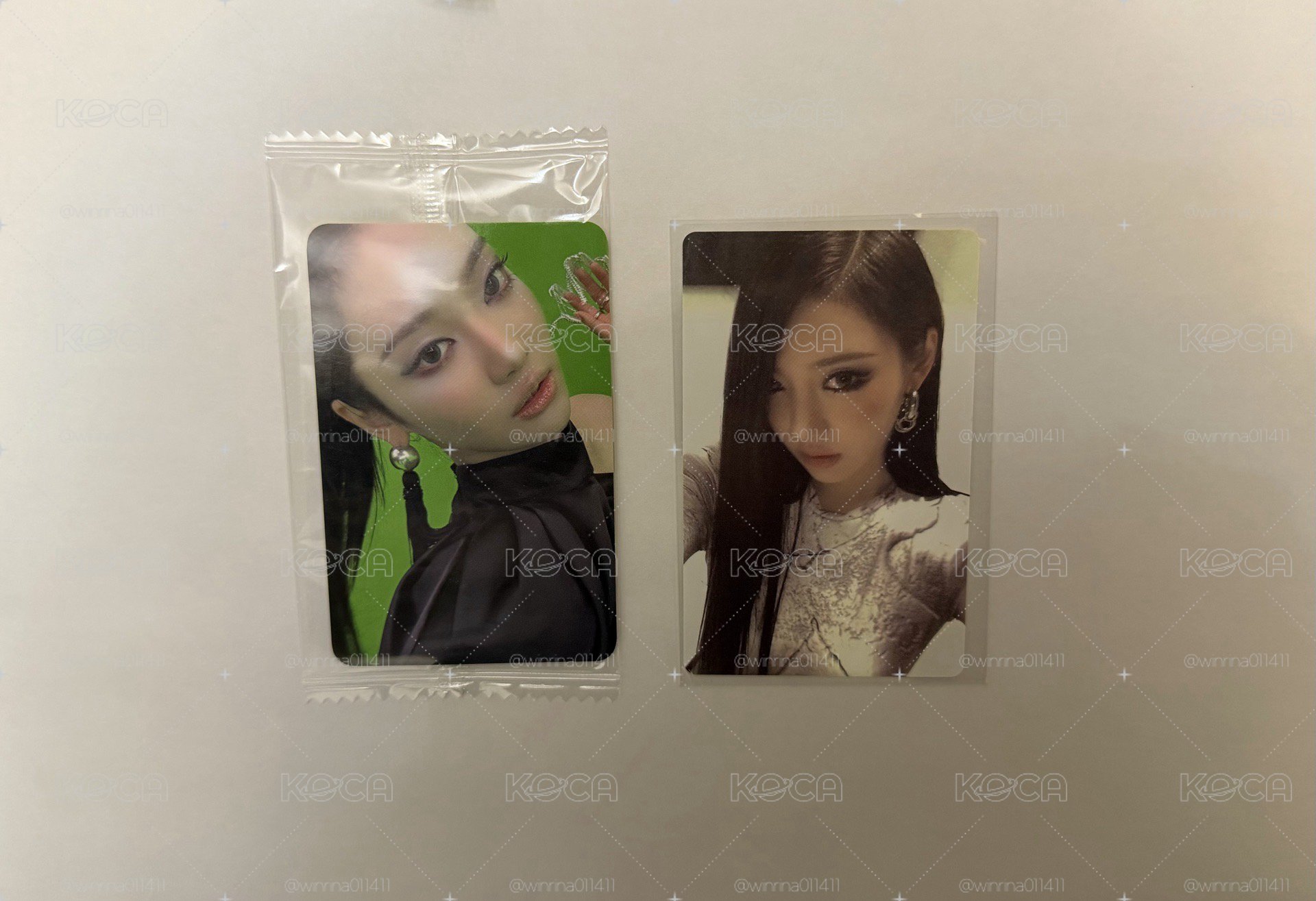 在台現貨 aespa LEMONADE 特典卡 Ningning  