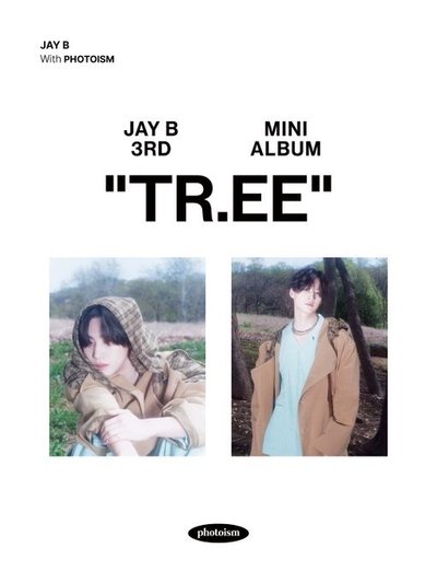 JAY B TR.EE photoism 人生四格卡 代印 1組兩張